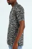 Short Sleeve Viscose Shirt - Black sold by Edgars