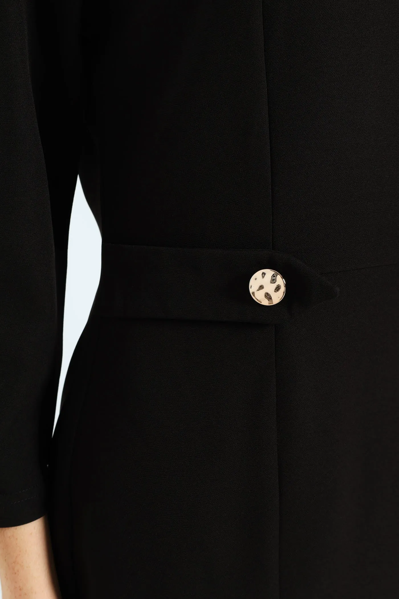 Notch Neck Work Pencil Dress - Black sold by Edgars product image thumbnail 5