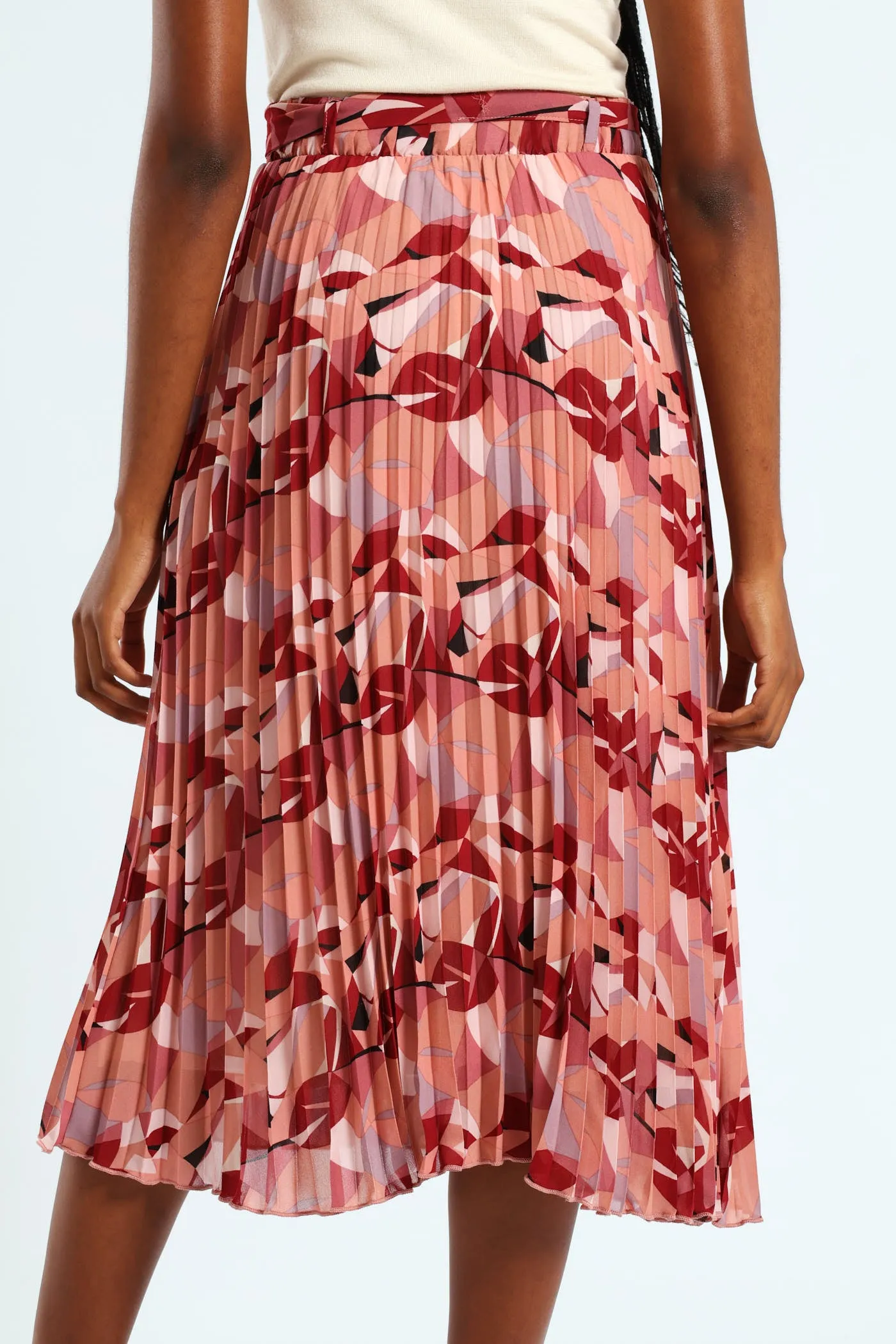 Sunray Geo Pleated Midi Skirt sold by Edgars product image thumbnail 3