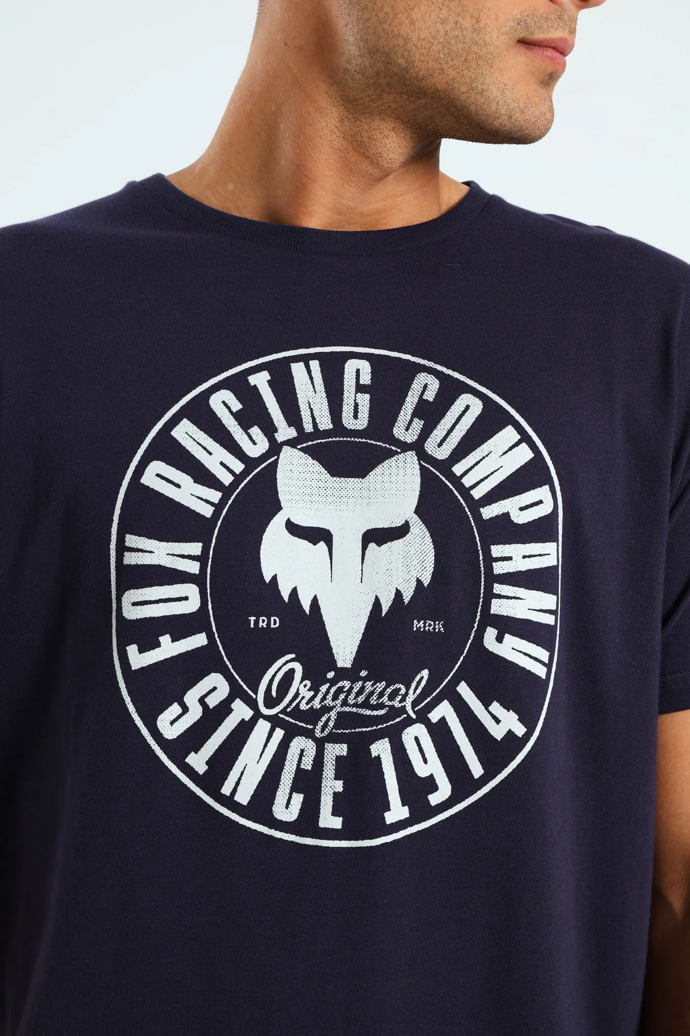 Emblem Short Sleeve Tee - Navy sold by Edgars product image thumbnail 4