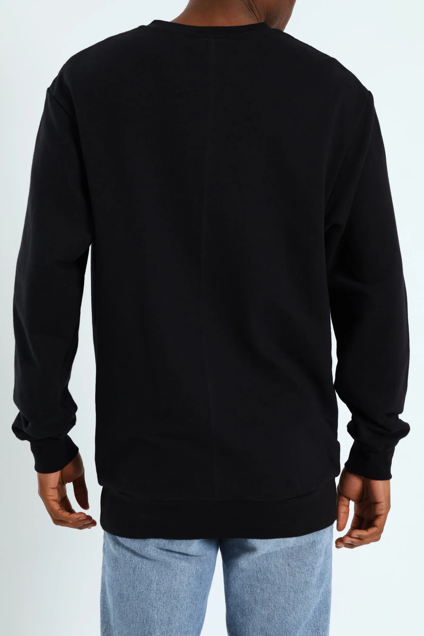 Icon Logo Crew Top - Black sold by Edgars product image thumbnail 3