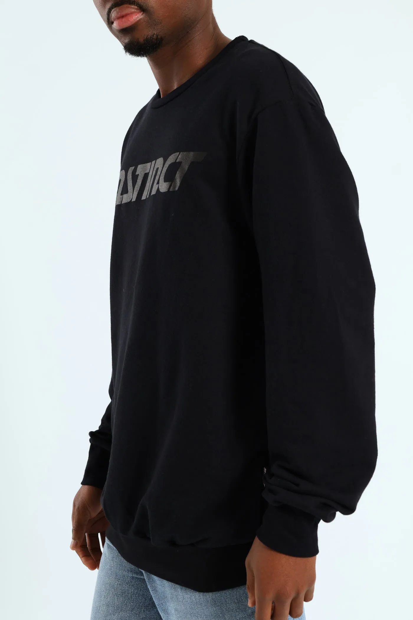 Icon Logo Crew Top - Black sold by Edgars product image thumbnail 2