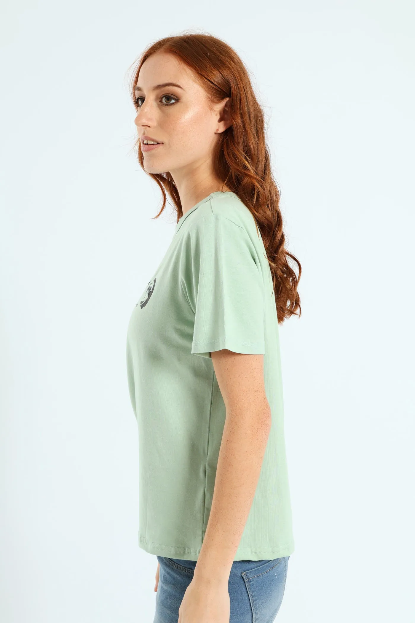 Surf Logo Tee - Sage sold by Edgars product image thumbnail 3