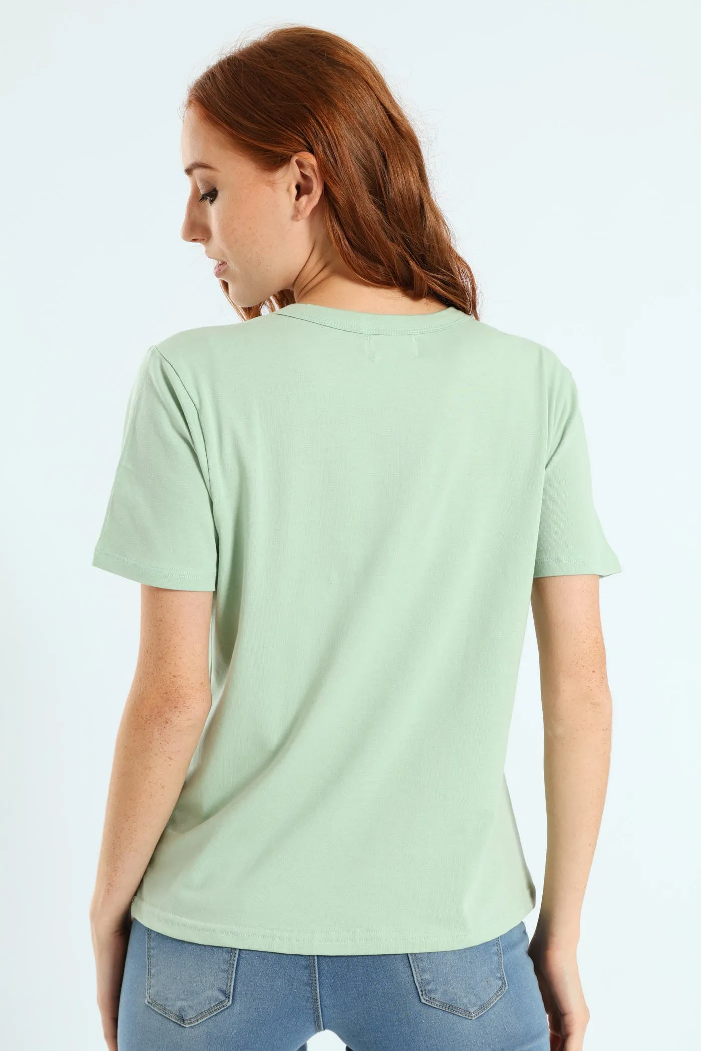 Surf Logo Tee - Sage sold by Edgars product image thumbnail 4