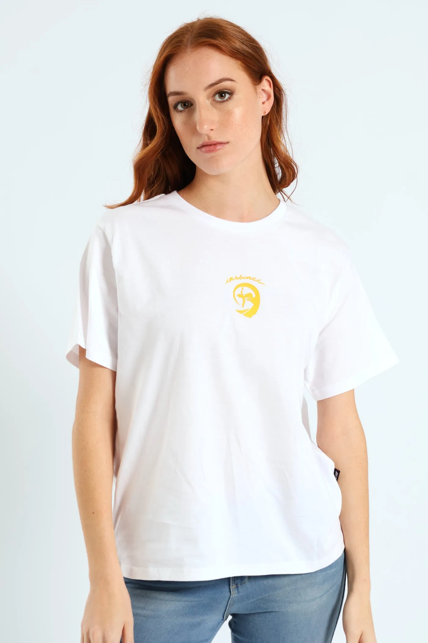 Wall Flower Tee - White sold by Edgars