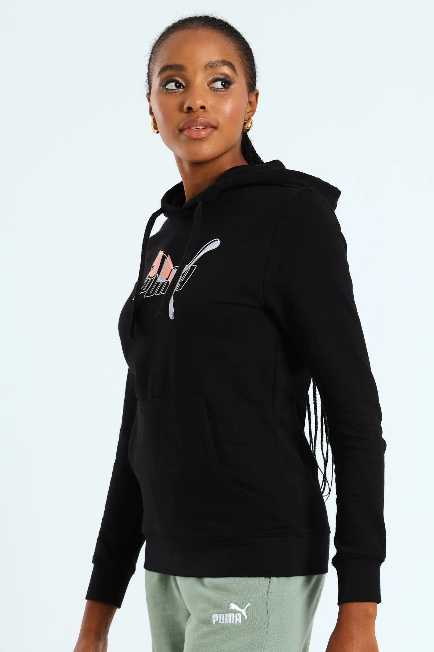 Essential Logo Lab Hoodie - Black sold by Edgars product image thumbnail 4
