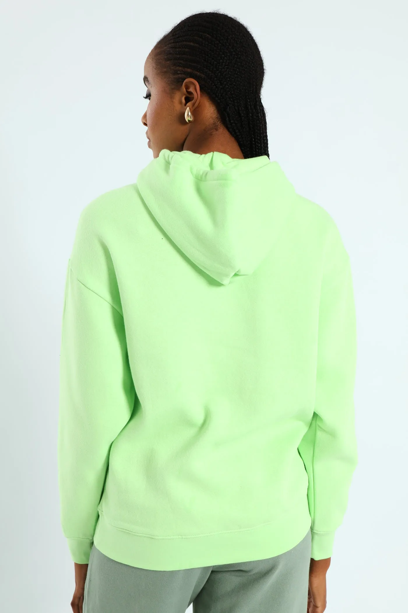 Essential Fleece Comfort Hoodie - Green sold by Edgars product image thumbnail 3