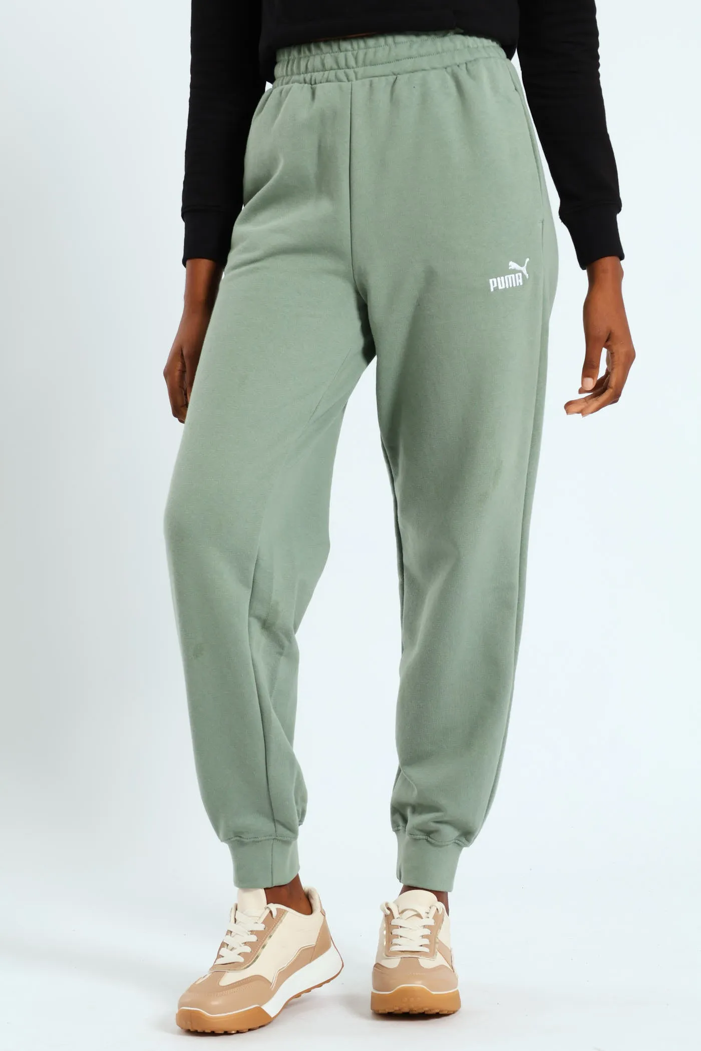 Essential No.1 Logo High-Waist Comfort Pants - Green sold by Edgars