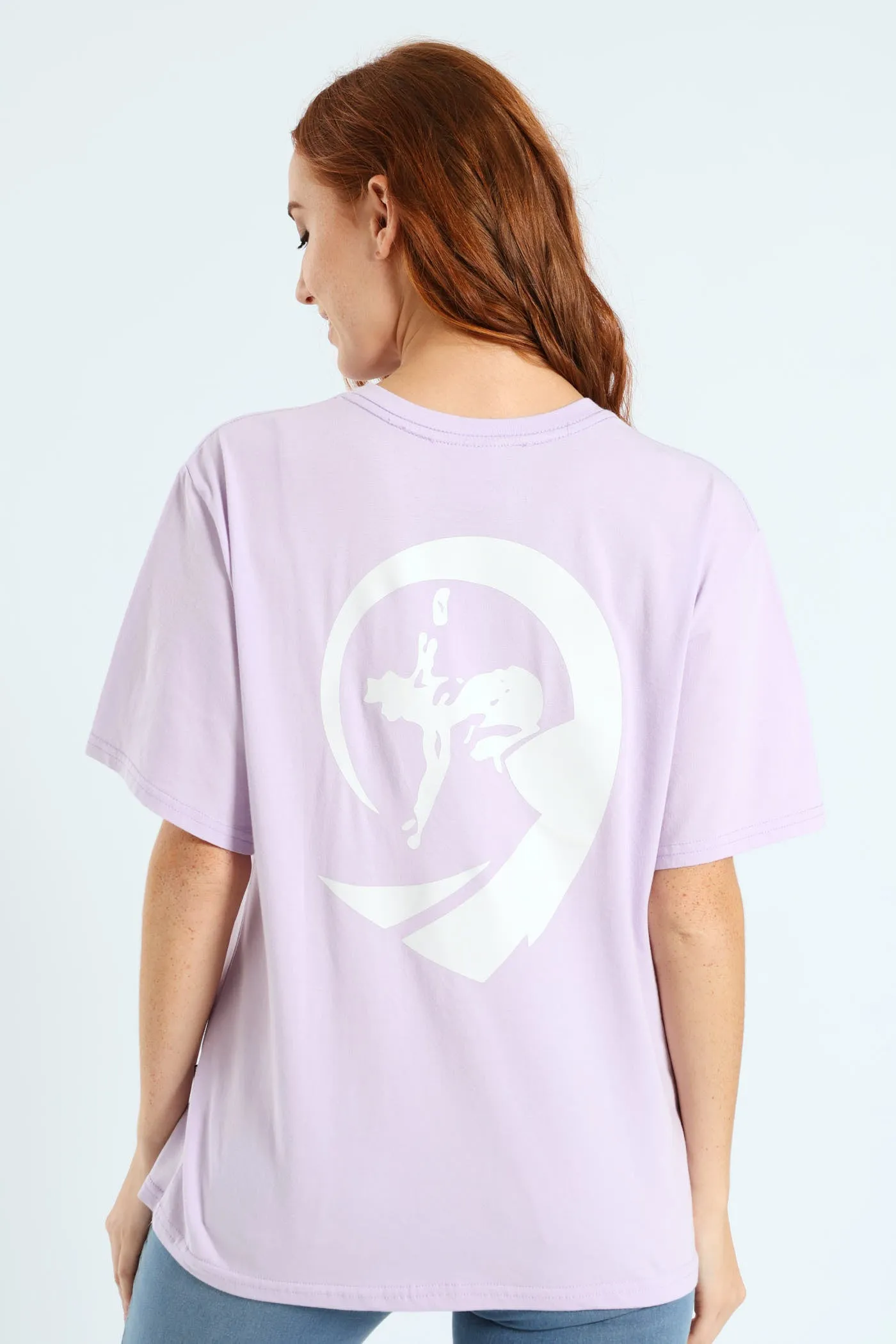 Bleached Surf Tee - Lilac sold by Edgars product image thumbnail 2