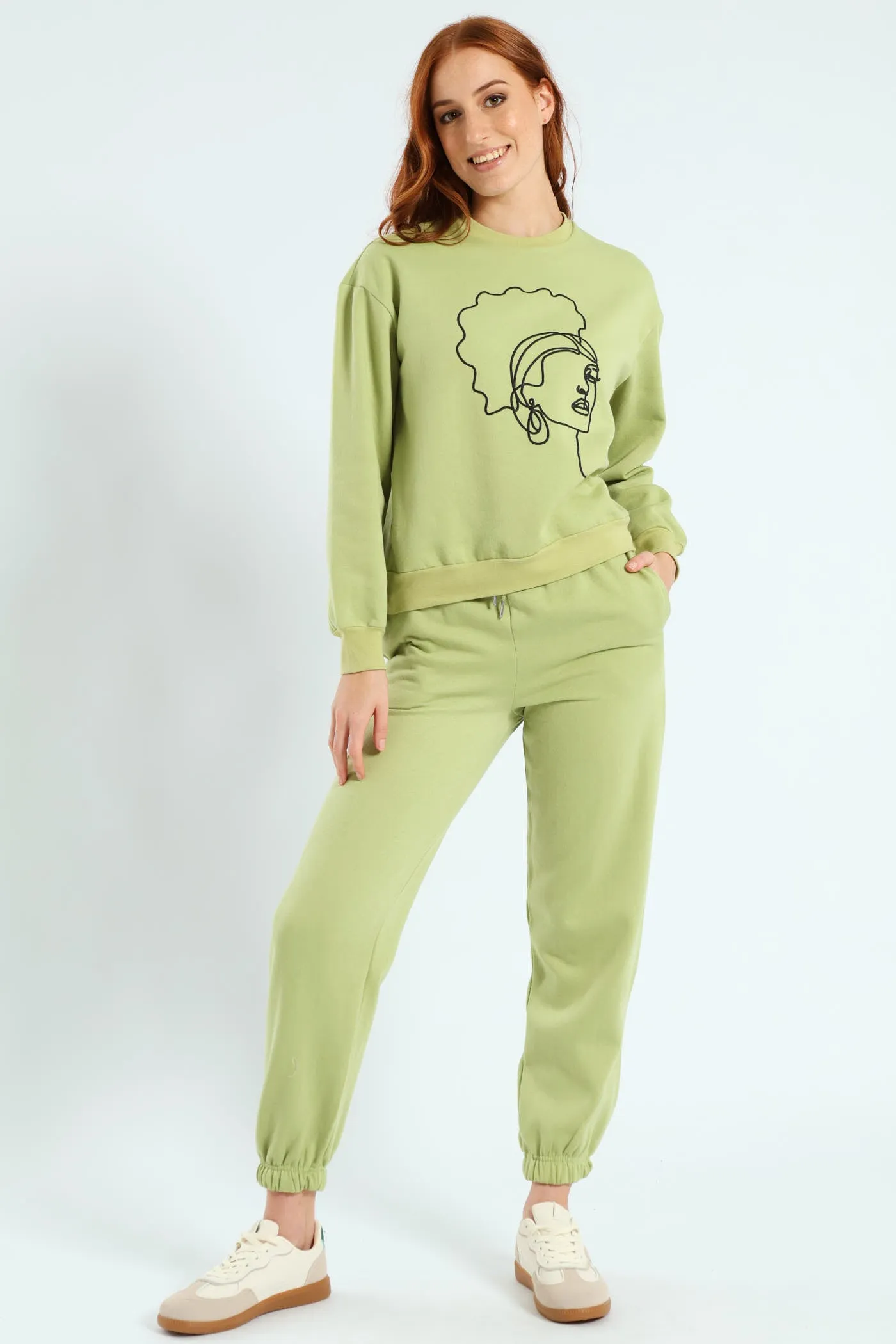 Classic Fleece Jogger - Matcha sold by Edgars product image thumbnail 2