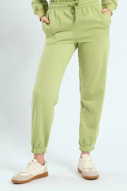 Classic Fleece Jogger - Matcha sold by Edgars 