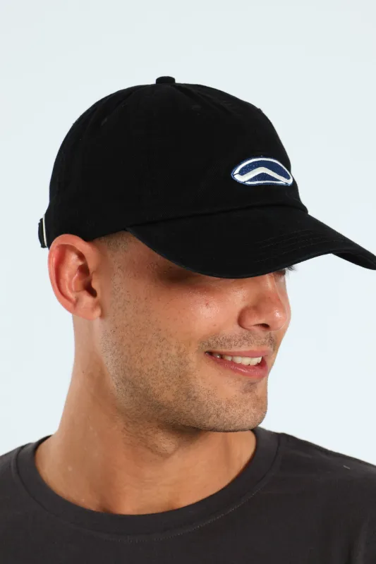 Scanner Curved Bill Jockey Cap - Black sold by Edgars