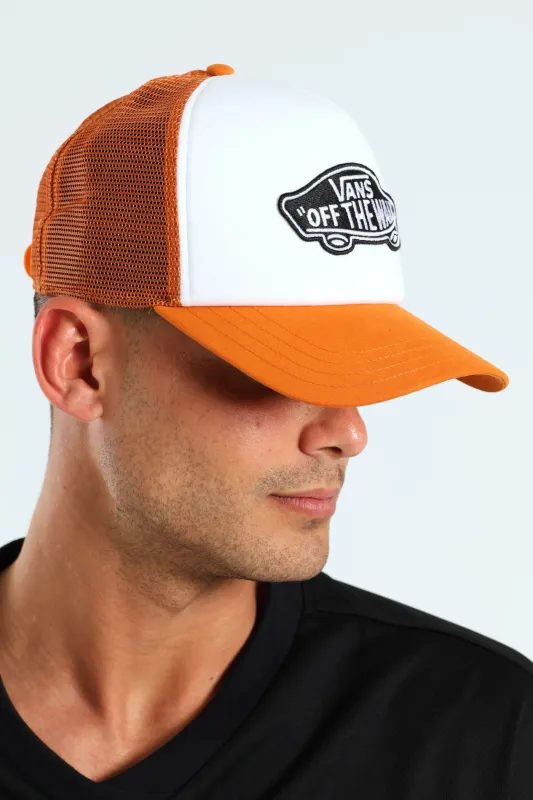 Classic Patch Curved Bill Trucker Cap - Ginger sold by Edgars
