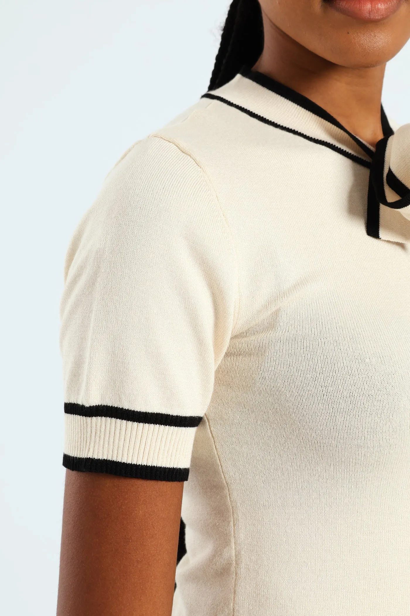 Pullover Tee - Cream/Black sold by Edgars product image thumbnail 5