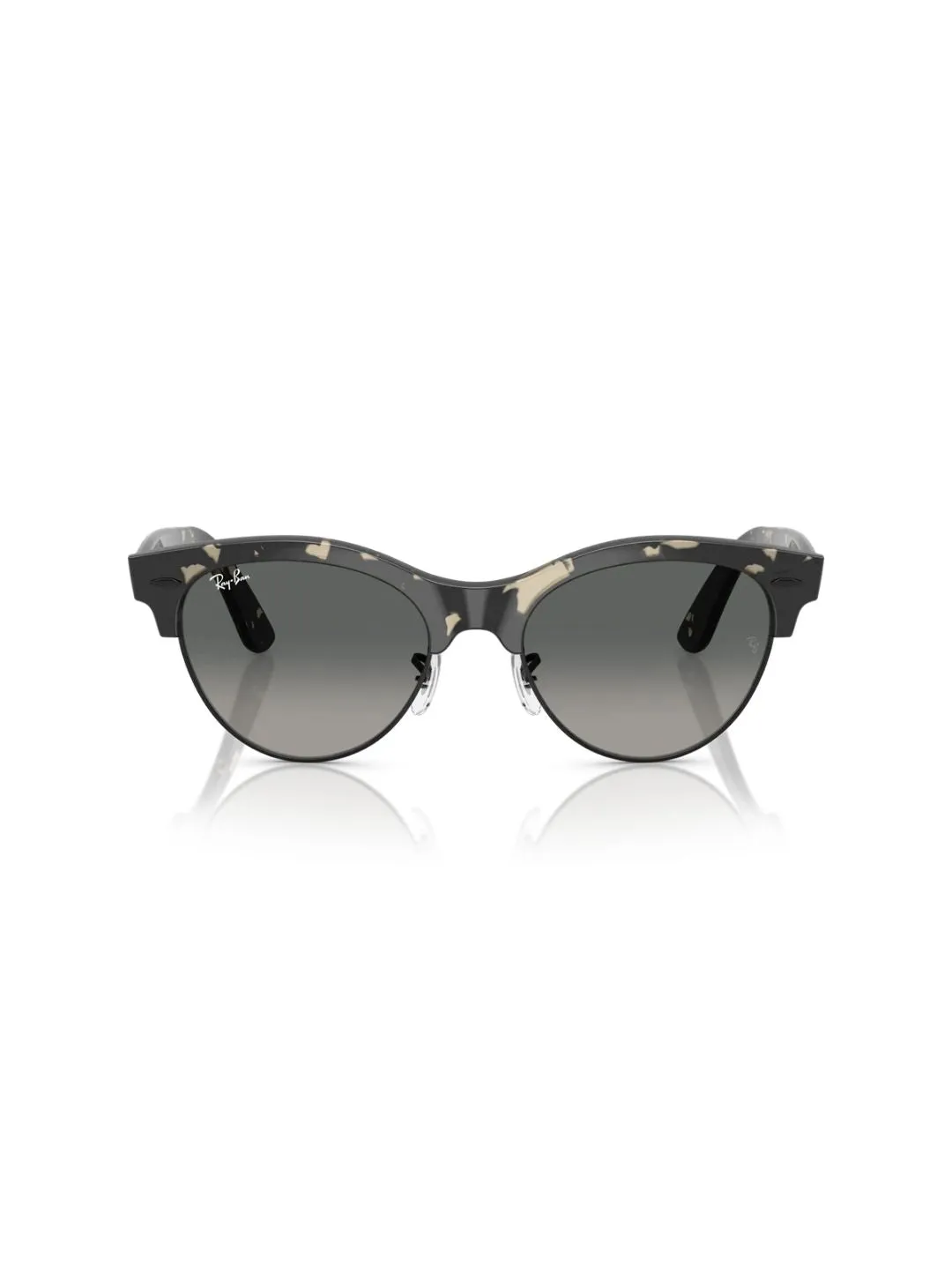 Clubmaster Wayfarer Sunglasses - Grey sold by Edgars