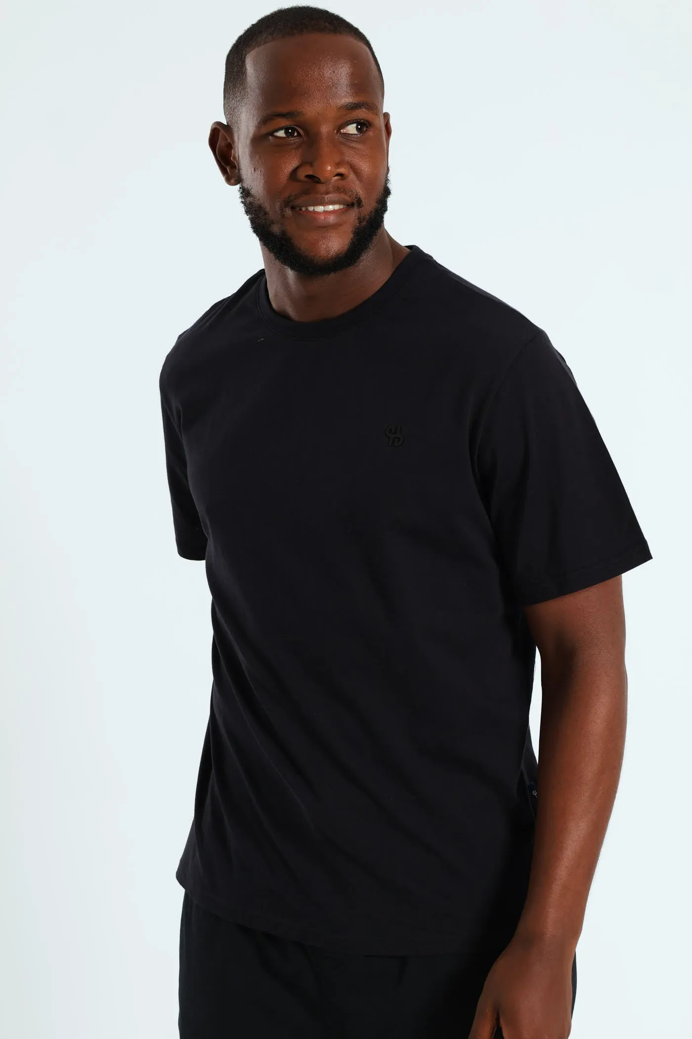 Basic Crew Neck Tee - Black sold by Edgars