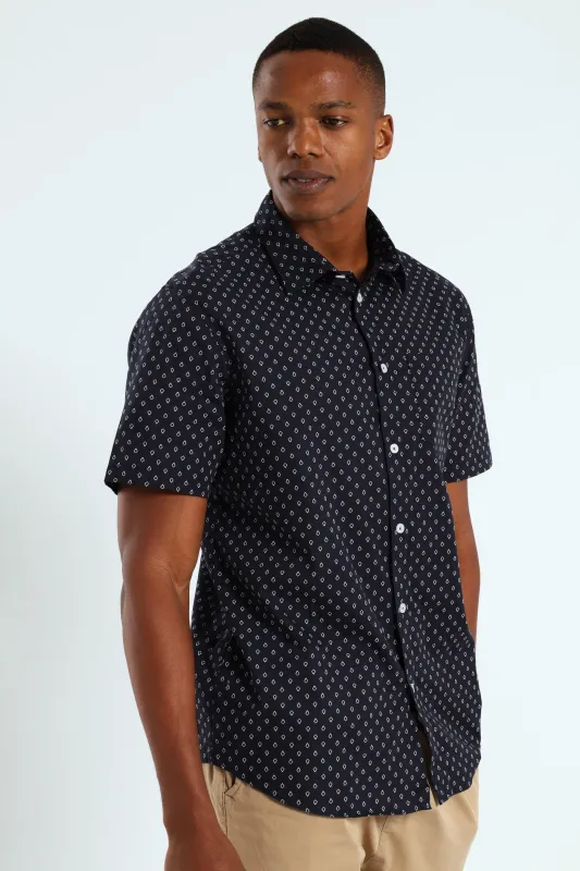 Shield Shirt - Navy sold by Edgars 