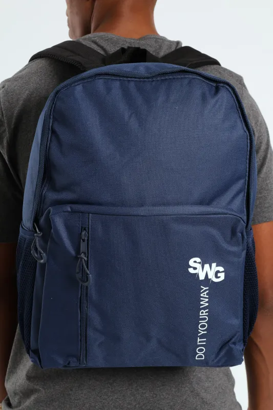 Do It Your Way Backpack - Navy sold by Edgars