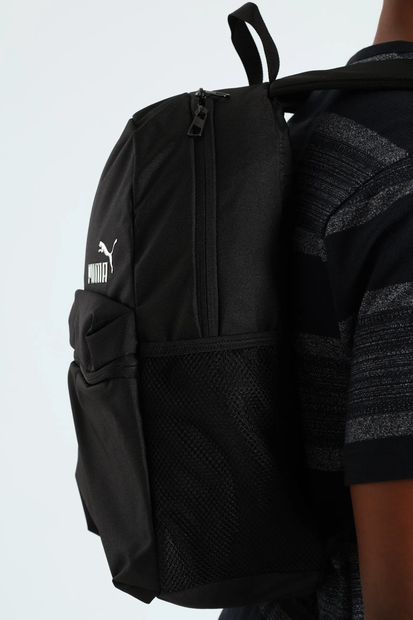 Metal 3D Logo And Cat Backpack - Black sold by Edgars product image thumbnail 4