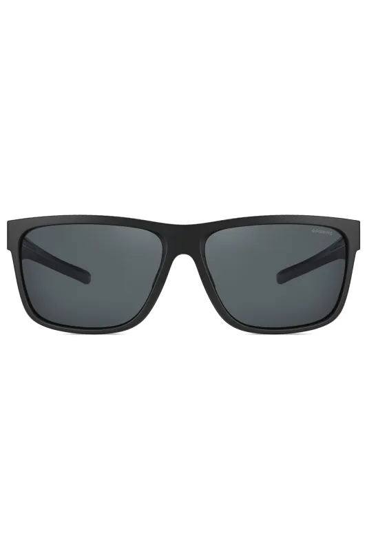 Grey Lens Sunglasses - Black made by Polaroid
