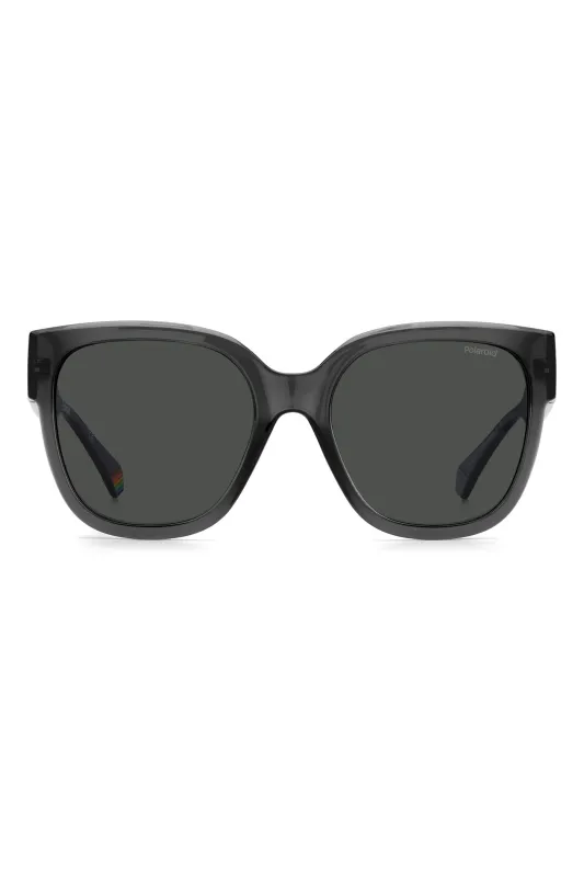 Square Frame Sunglasses - Grey sold by Edgars