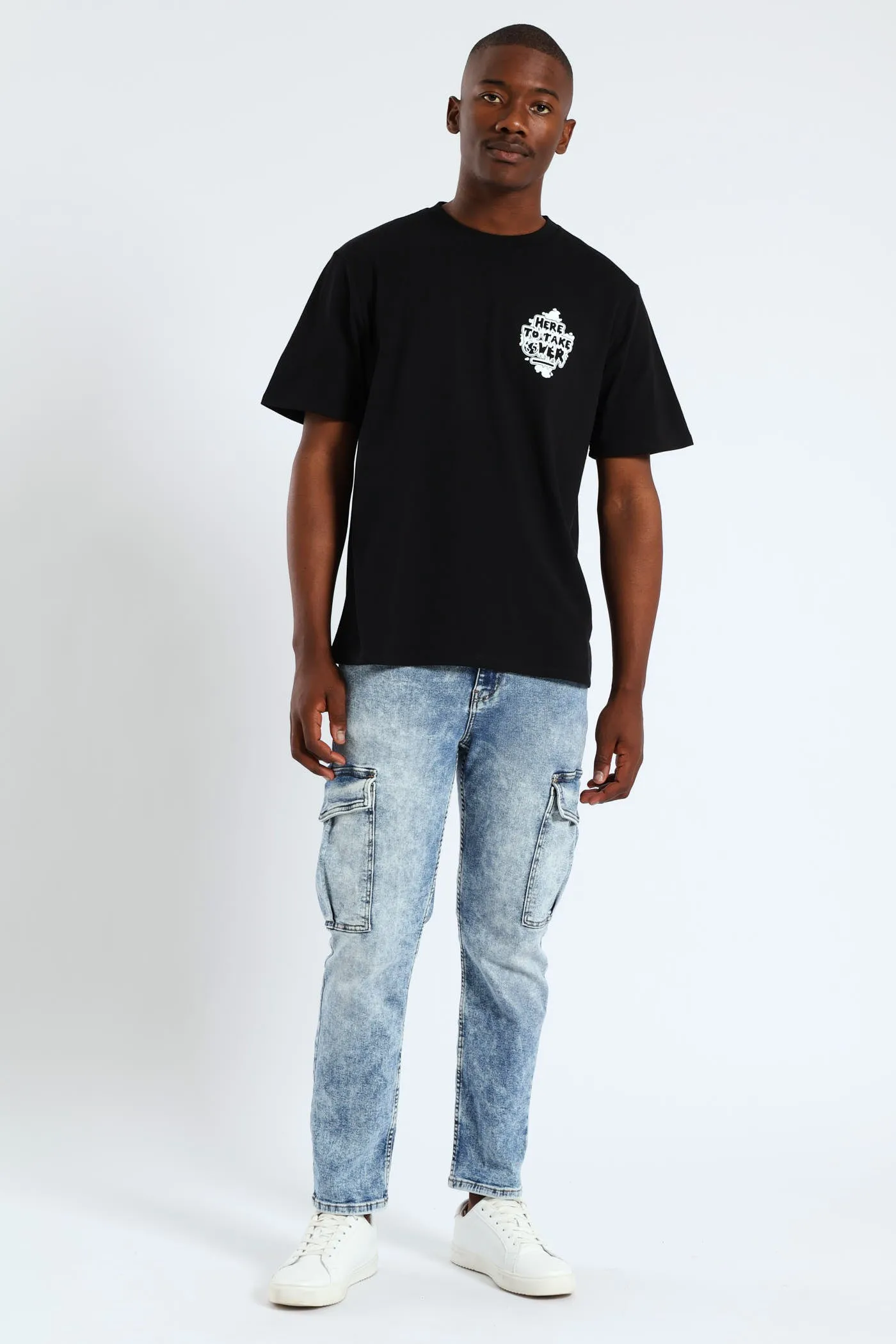 Graphic Front & Back Print Tee - Black sold by Edgars product image thumbnail 2