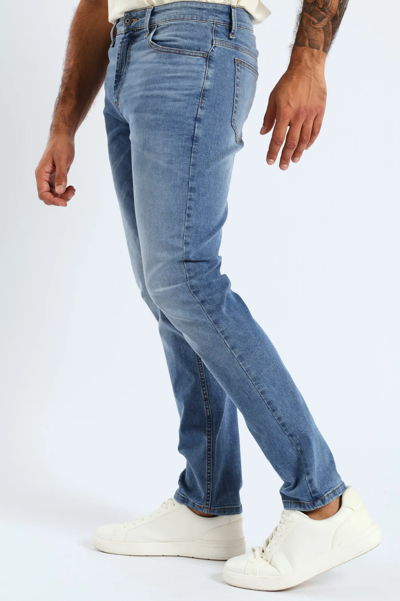 Mid Quartz Slim Denim - Mid Wash sold by Edgars product image thumbnail 3