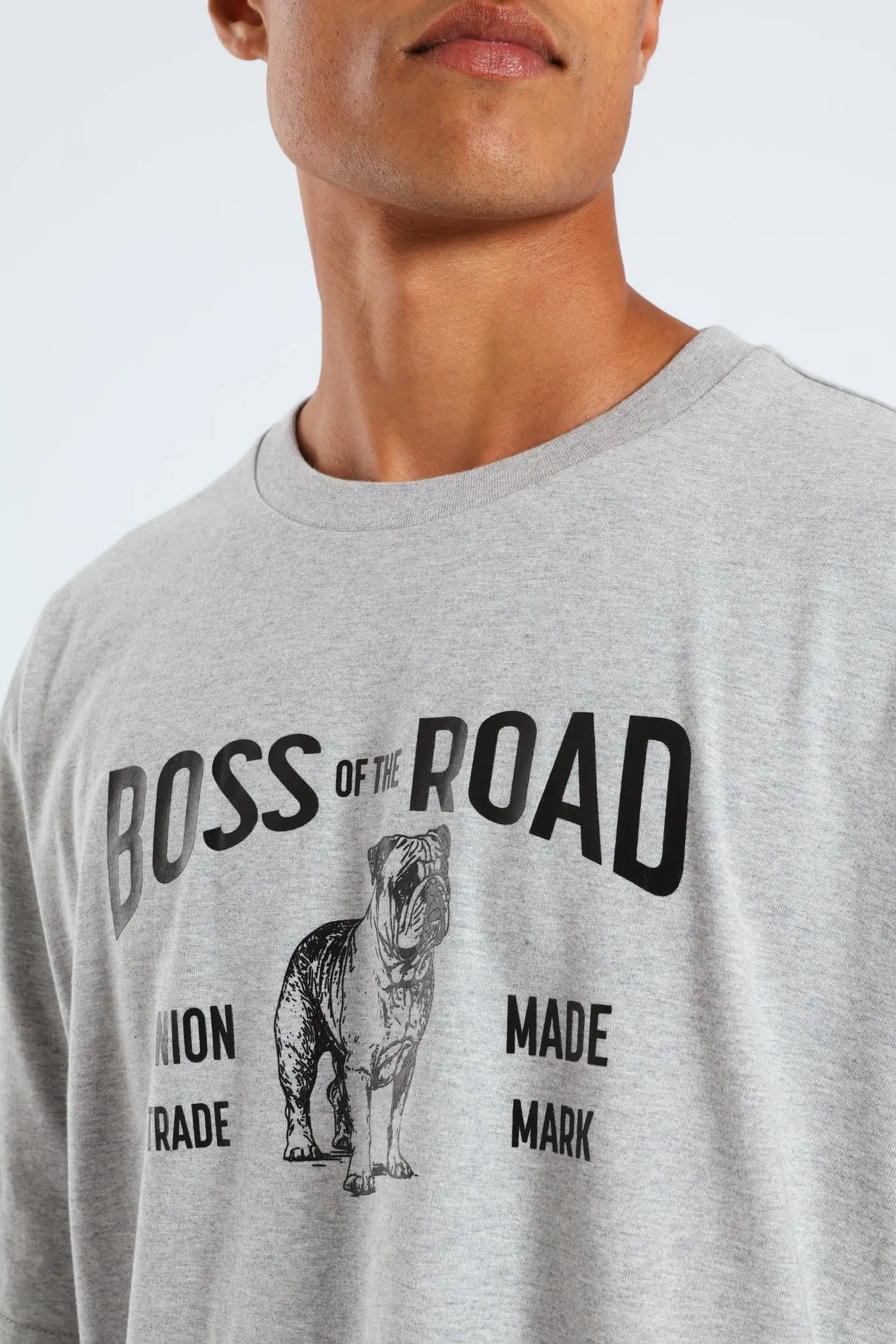 Botr Patch Tee - Grey Melange sold by Edgars product image thumbnail 2