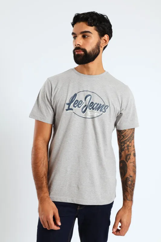 Jeans Tee - Grey Melange sold by Edgars 