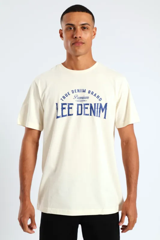 Short Sleeve Authentic Tee - White sold by Edgars