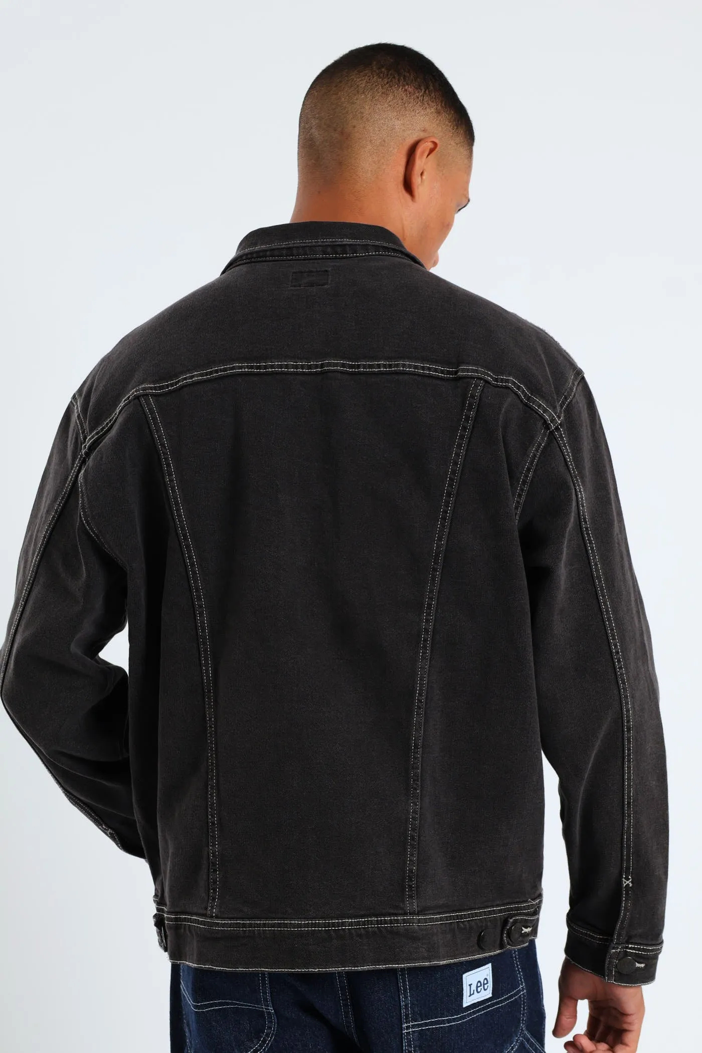 Rider Denim Jacket - Black sold by Edgars product image thumbnail 3