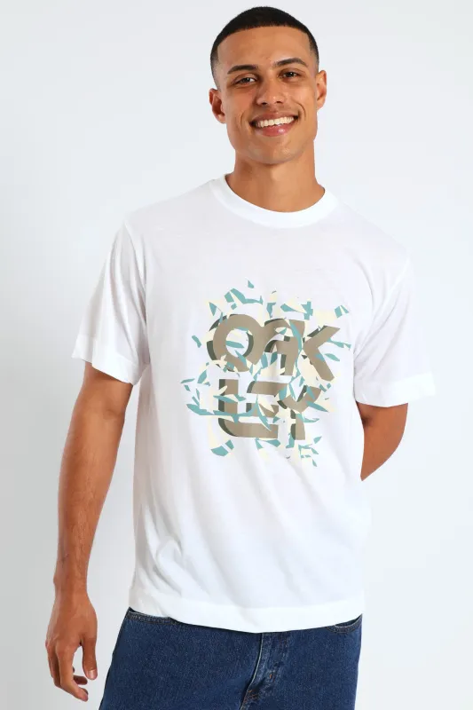 B1B Coral Tee - White sold by Edgars 