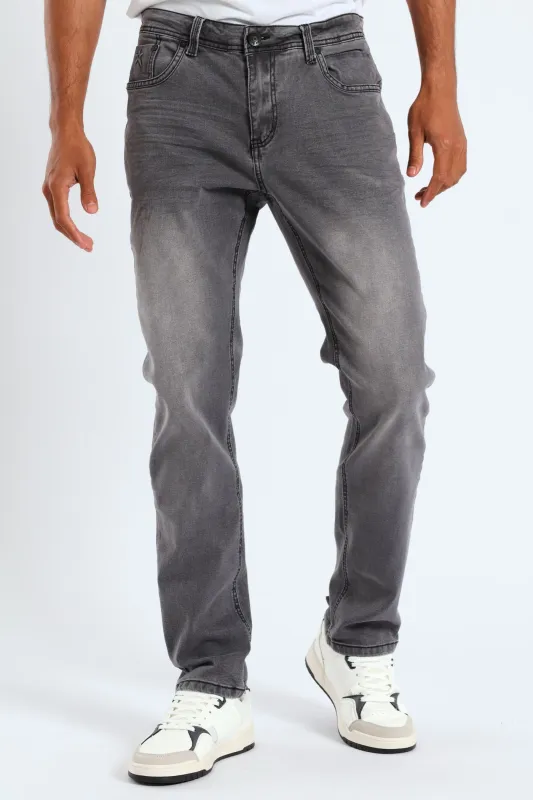 Terminator Slim Denim - Medium Grey sold by Edgars