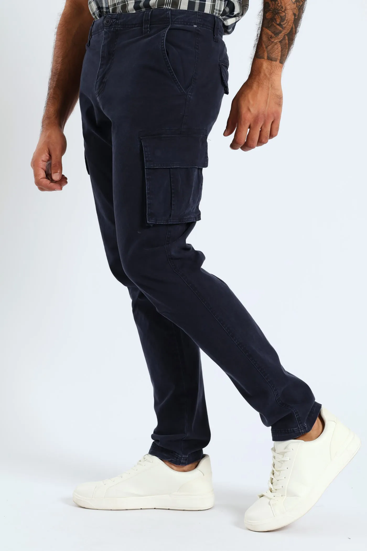 Cargo Bellows Pant - Navy sold by Edgars product image thumbnail 3