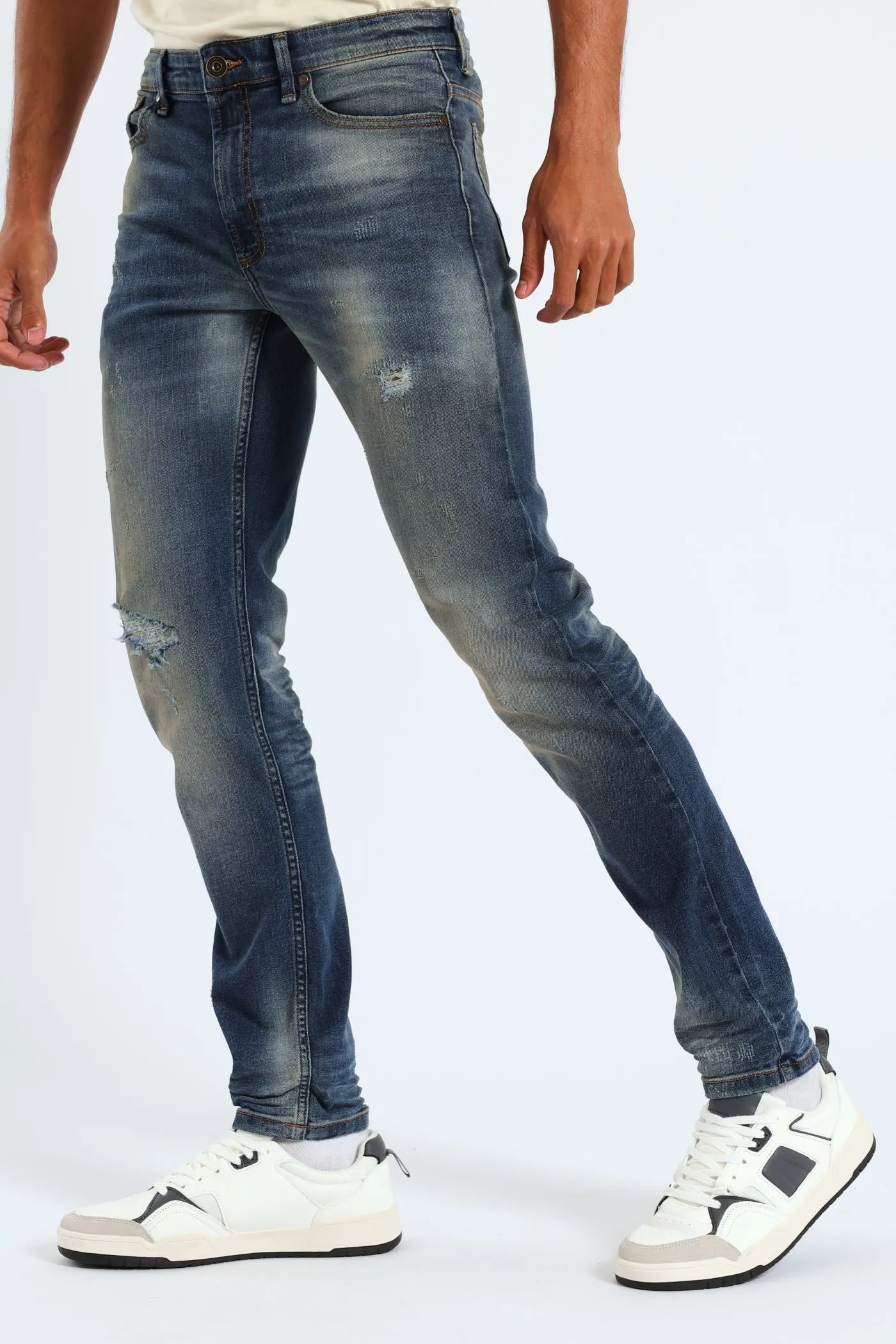 Rip And Repair Denim - Medium Wash sold by Edgars product image thumbnail 3