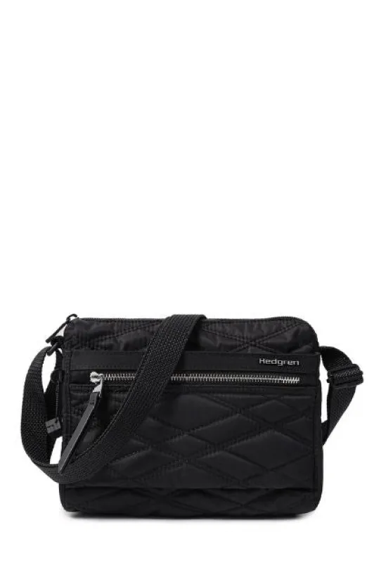 Inner City Small Quilt Shoulder Bag - Black sold by Edgars 
