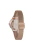 35mm Rose Gold Case & Brown Dial Watch With Mesh Band - Rose Gold sold by Edgars