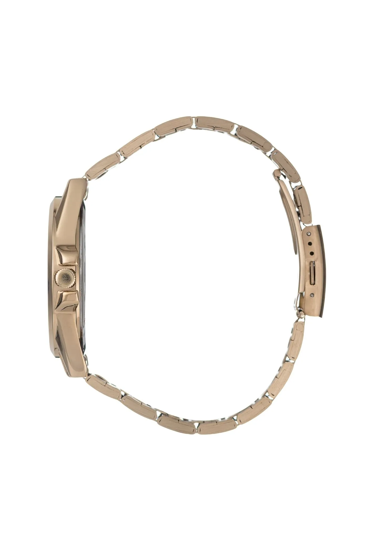 42mm Gold Case With Black Dial & Gold Metal Bracelet Watch - Black sold by Edgars product image thumbnail 3