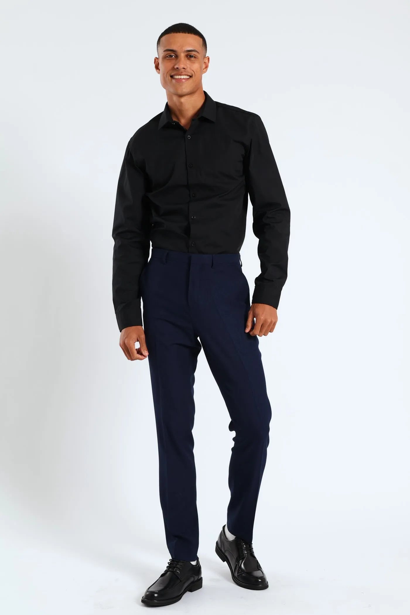 Easy Care Long Sleeve Shirt - Black sold by Edgars product image thumbnail 2