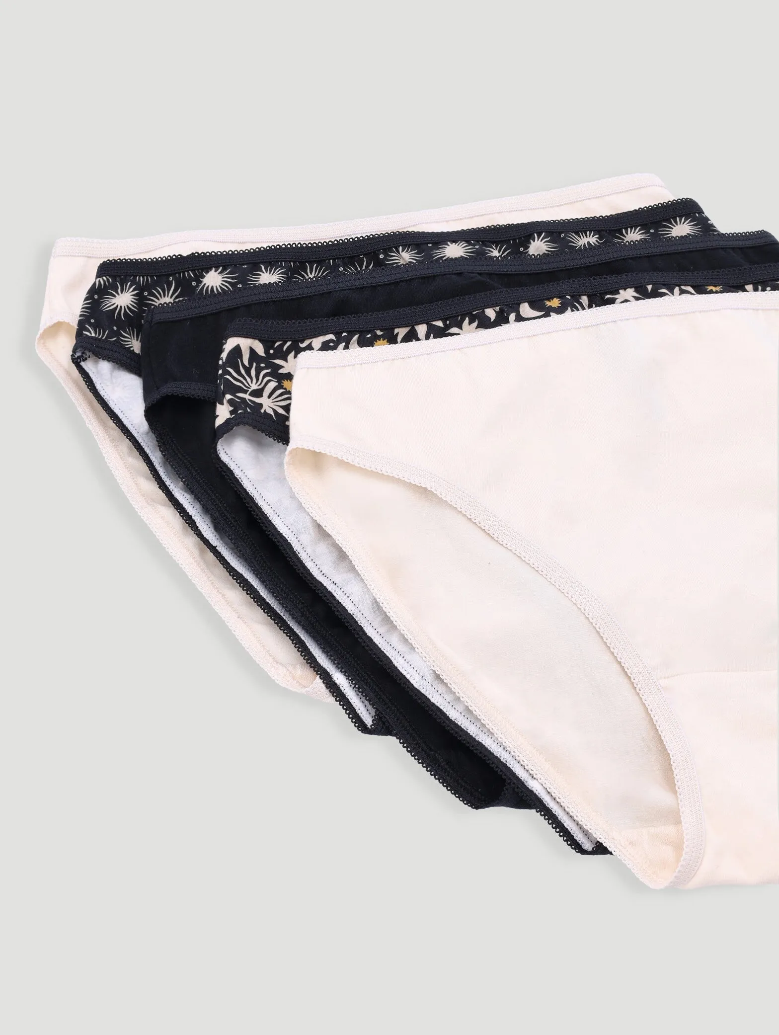 5 Pack Cotton Stretch Hi-Cut Panties sold by Edgars product image thumbnail 3