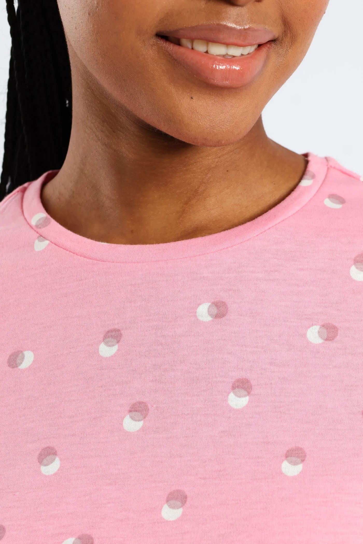 Short Sleeve Spots Tee - Pink sold by Edgars product image thumbnail 5