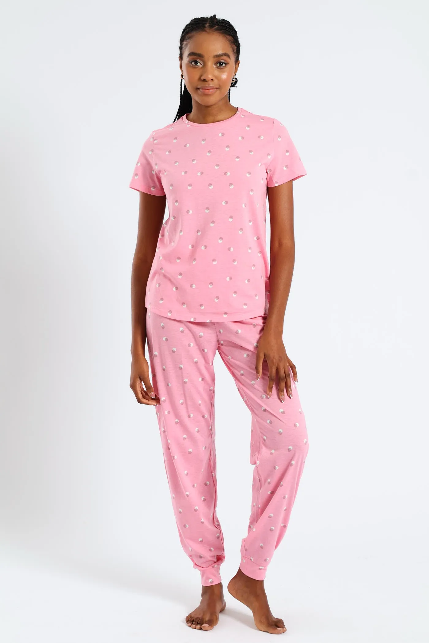 Short Sleeve Spots Tee - Pink sold by Edgars product image thumbnail 2