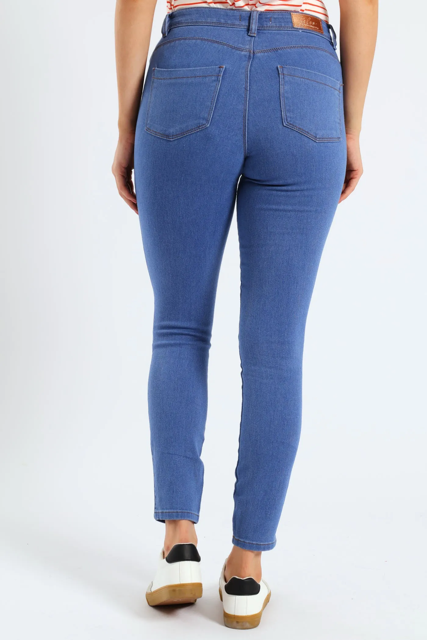 Push-Up Skinny Jean - Light Periwinkle sold by Edgars product image thumbnail 3