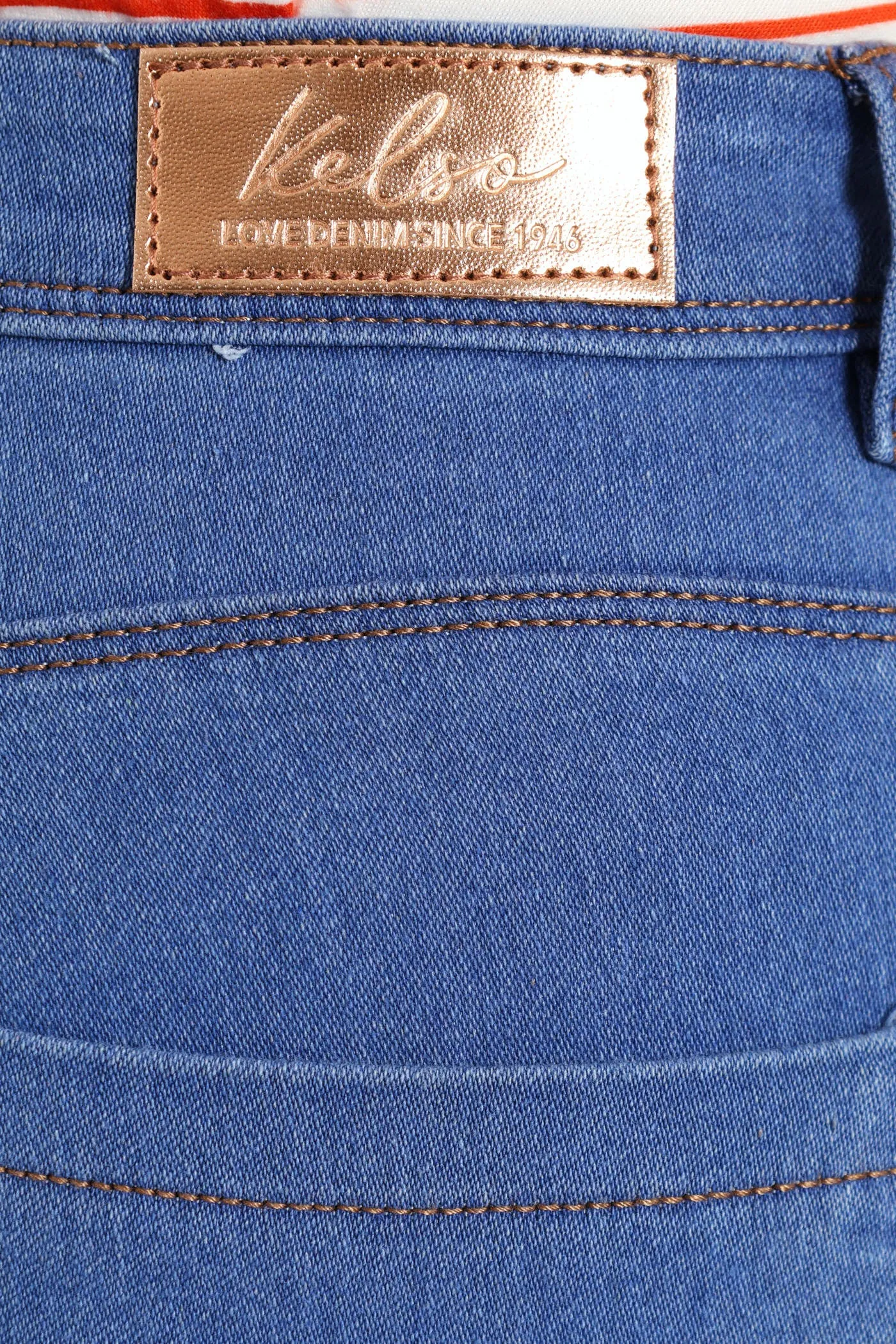 Push-Up Skinny Jean - Light Periwinkle sold by Edgars product image thumbnail 4