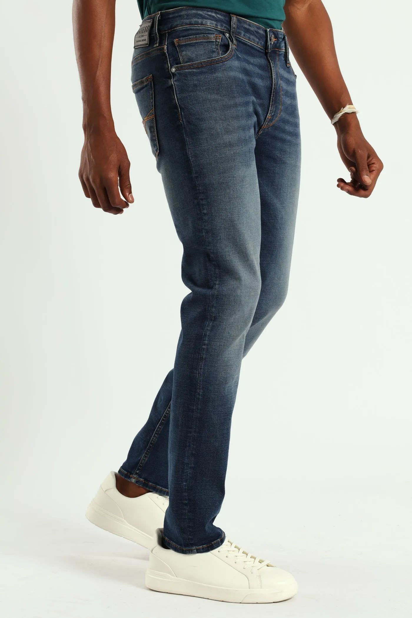 Brent Tapered Slim Denim - Dark Wash sold by Edgars product image thumbnail 2