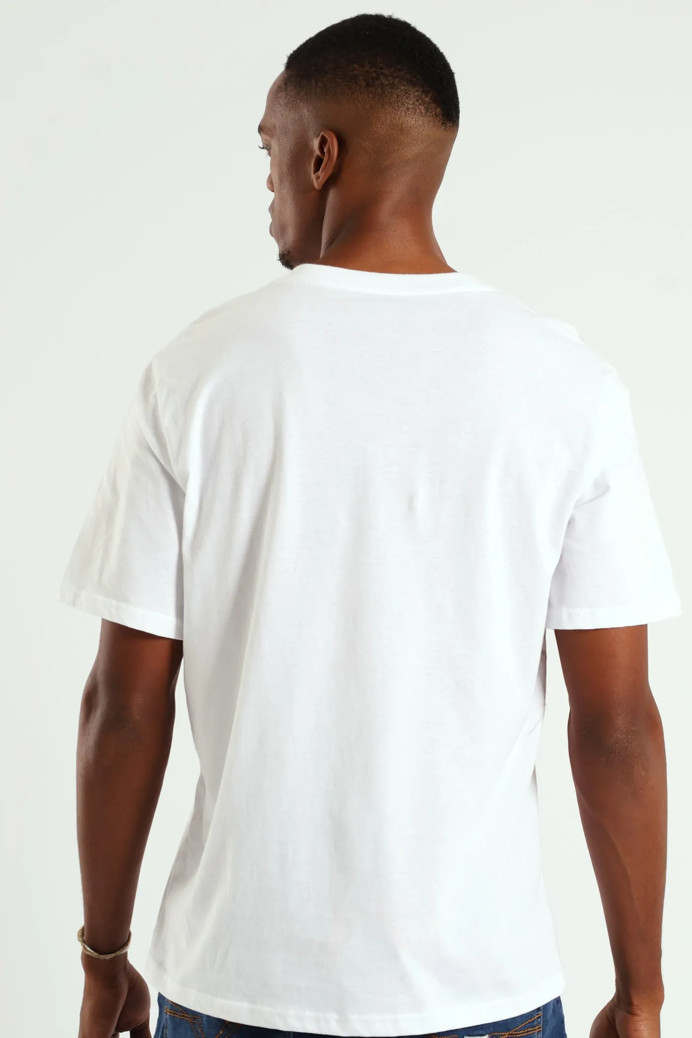 HD Basic V-Neck Tee - White sold by Edgars product image thumbnail 4