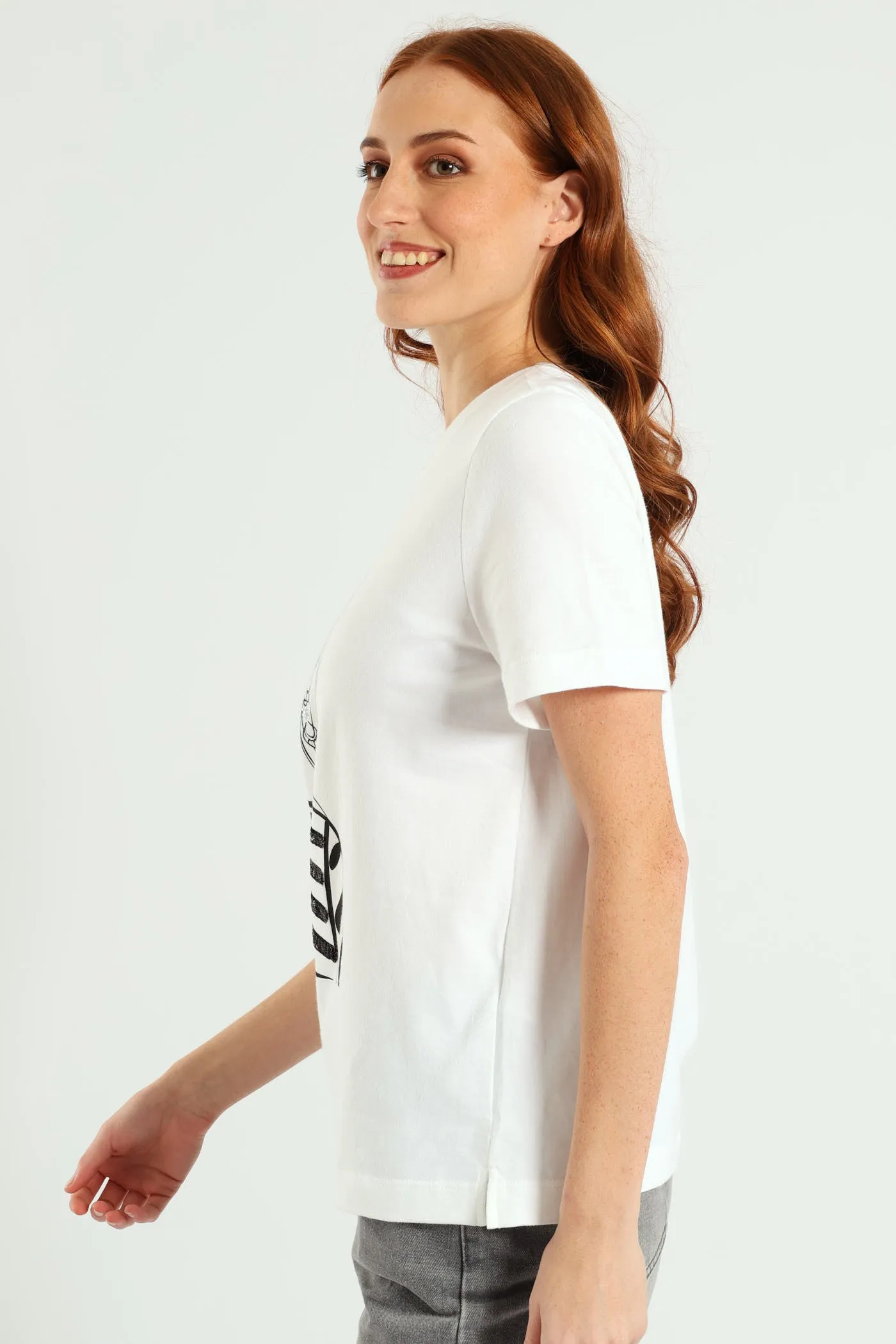 Icon Embroidery Boxy Tee - White sold by Edgars product image thumbnail 2