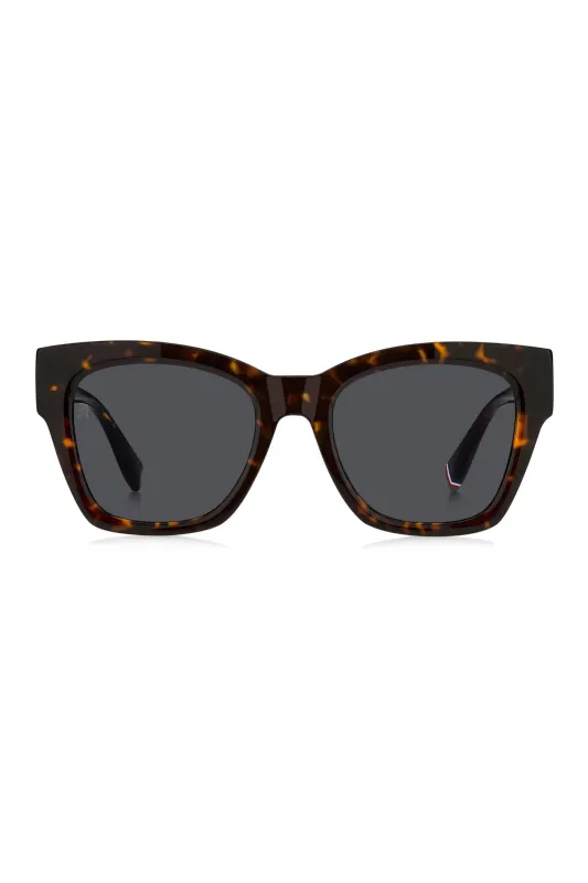 Acetate Havana Sunglasses - Brown made by Tommy Hilfiger