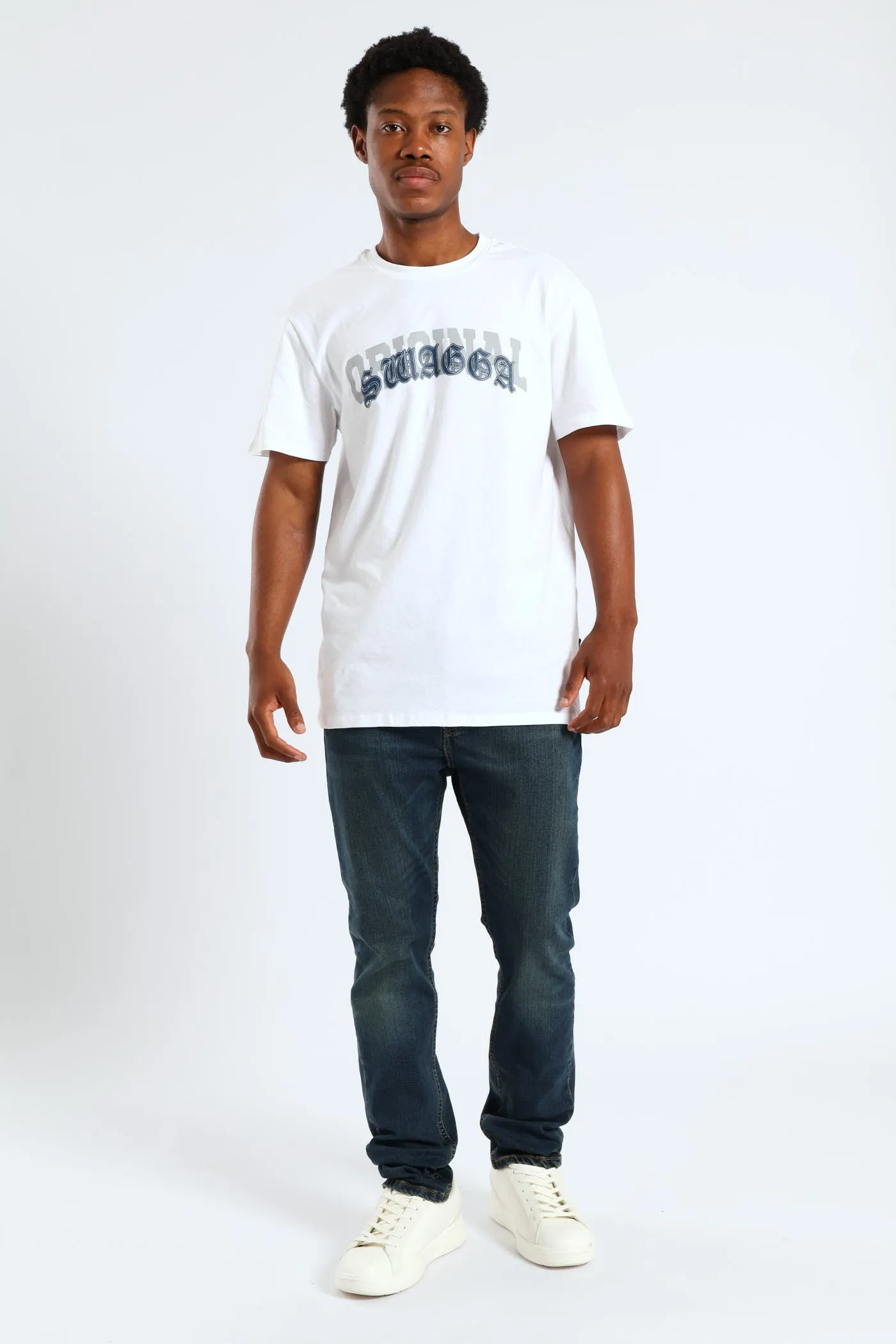 Basic Print T-Shirt - White sold by Edgars product image thumbnail 2