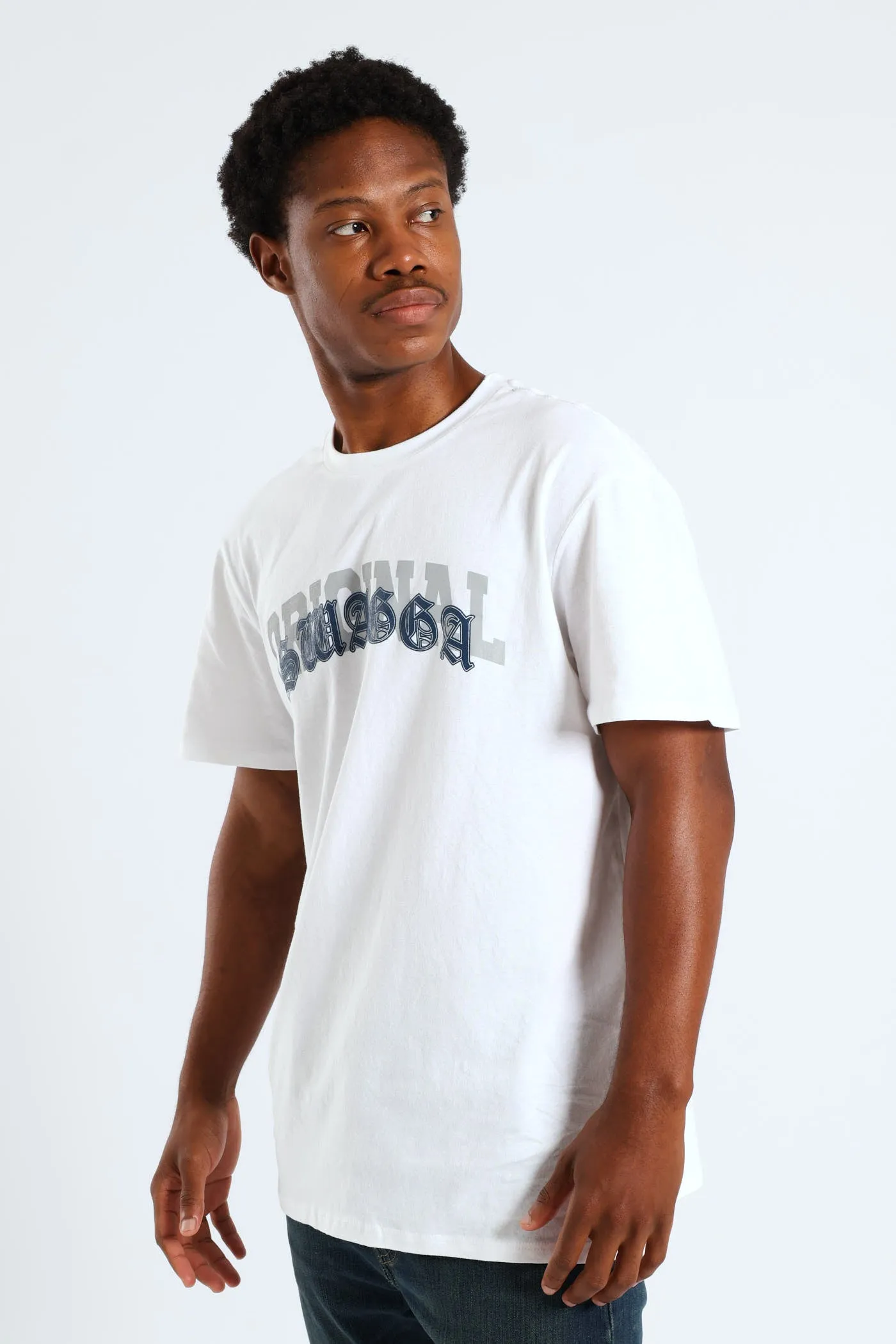 Basic Print T-Shirt - White sold by Edgars product image thumbnail 3